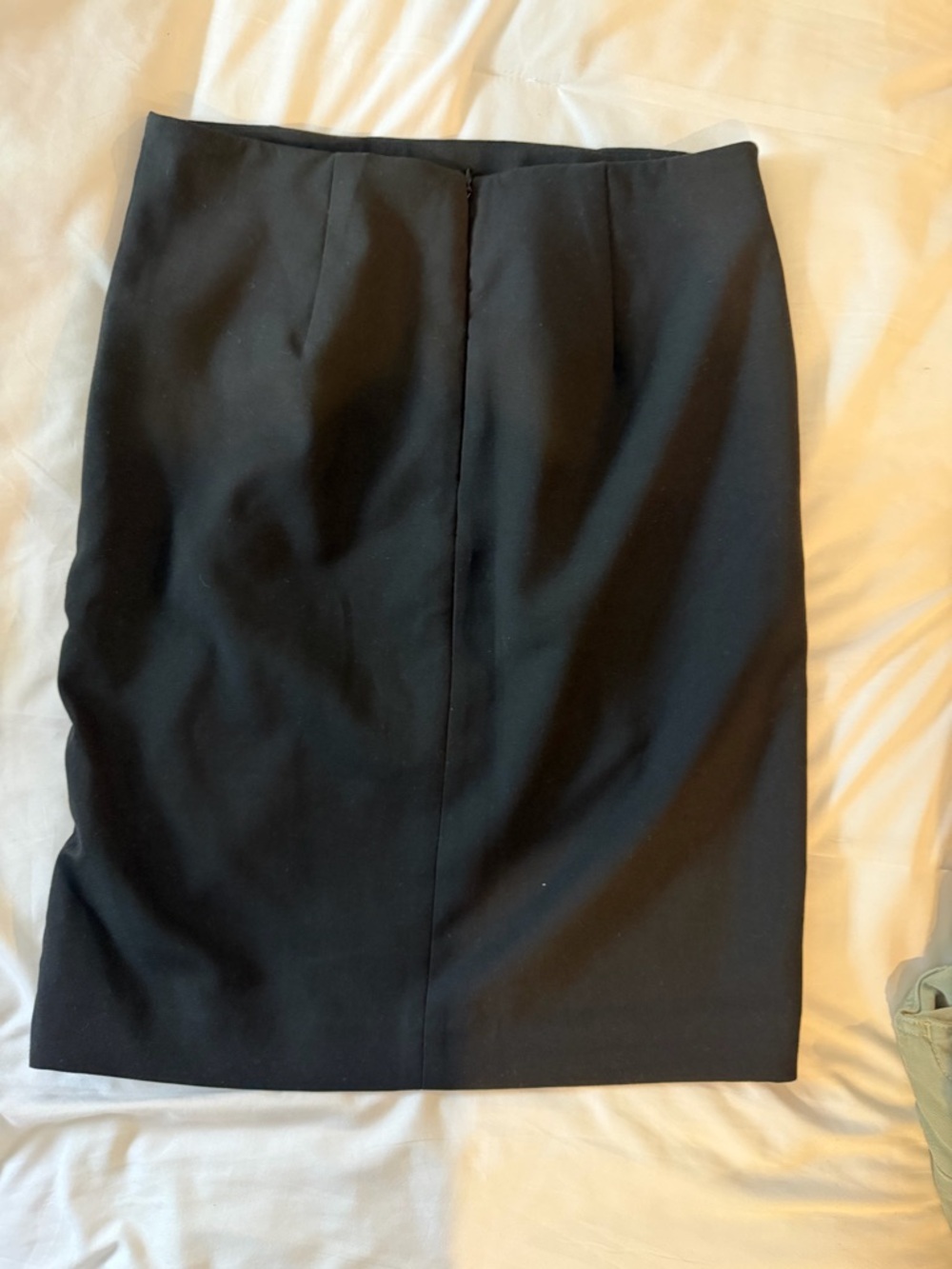 LOFT Black Midi Pencil Skirt